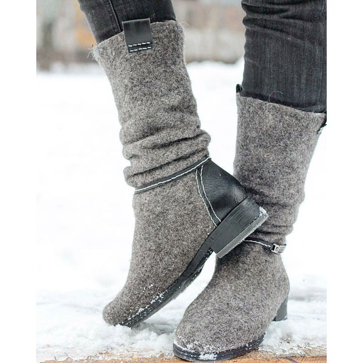 Schicke Orthopädische Stiefel mit einzigartigem Design