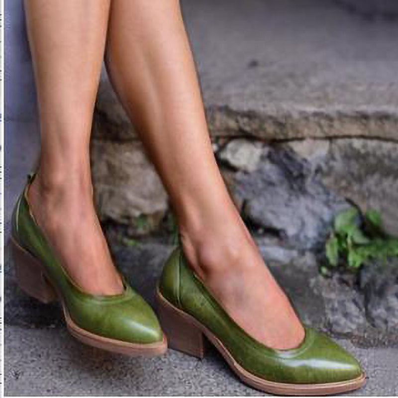Vintage inspirierte Orthopädische Schuhe