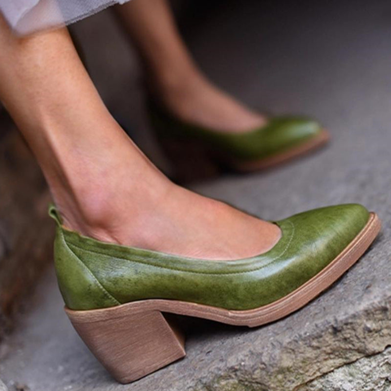 Vintage inspirierte Orthopädische Schuhe