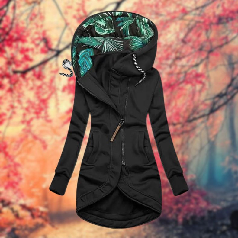 Anmutig gestaltete Jacke