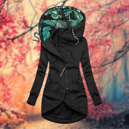 Anmutig gestaltete Jacke