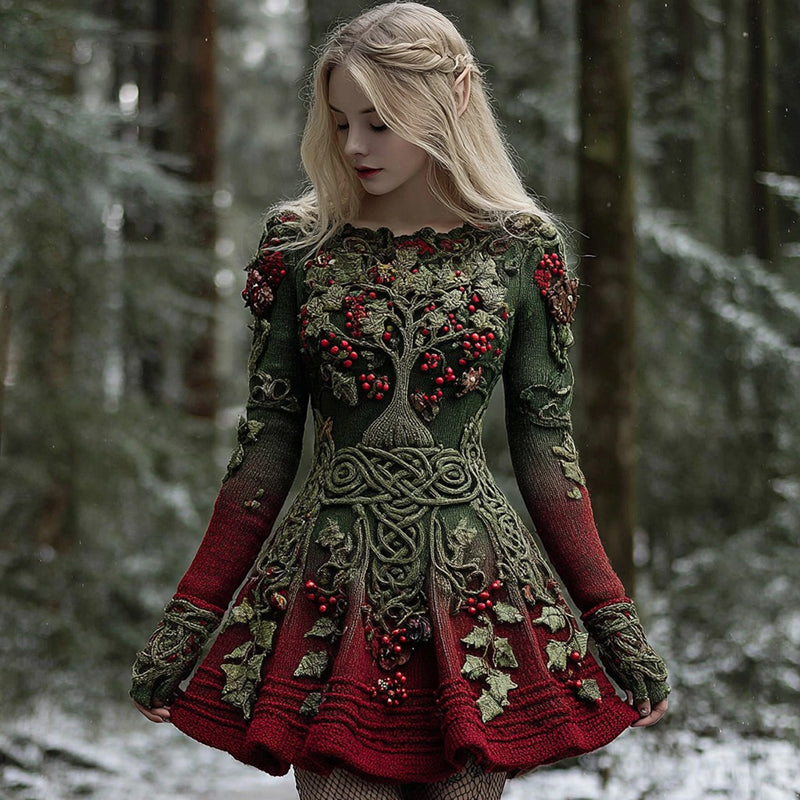 Anmutig gestaltete Kleid