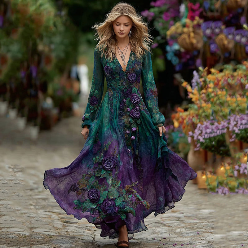 Zeitloser Vintage-Stil Kleid