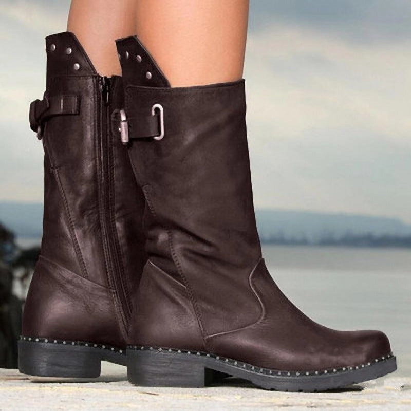 Schicke Orthopädische Stiefel mit einzigartigem Design