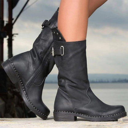 Schicke Orthopädische Stiefel mit einzigartigem Design