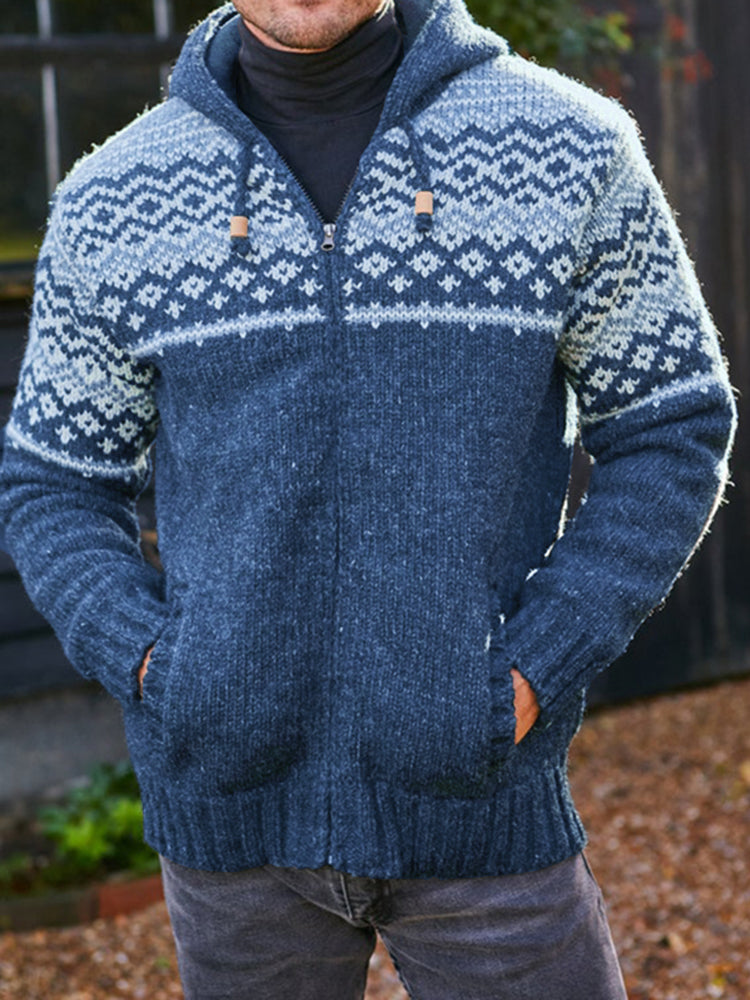 Anmutig gestaltete Strickjacke
