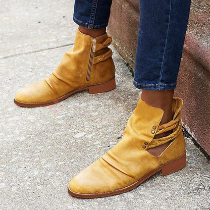 Vintage inspirierte Orthopädische Stiefel