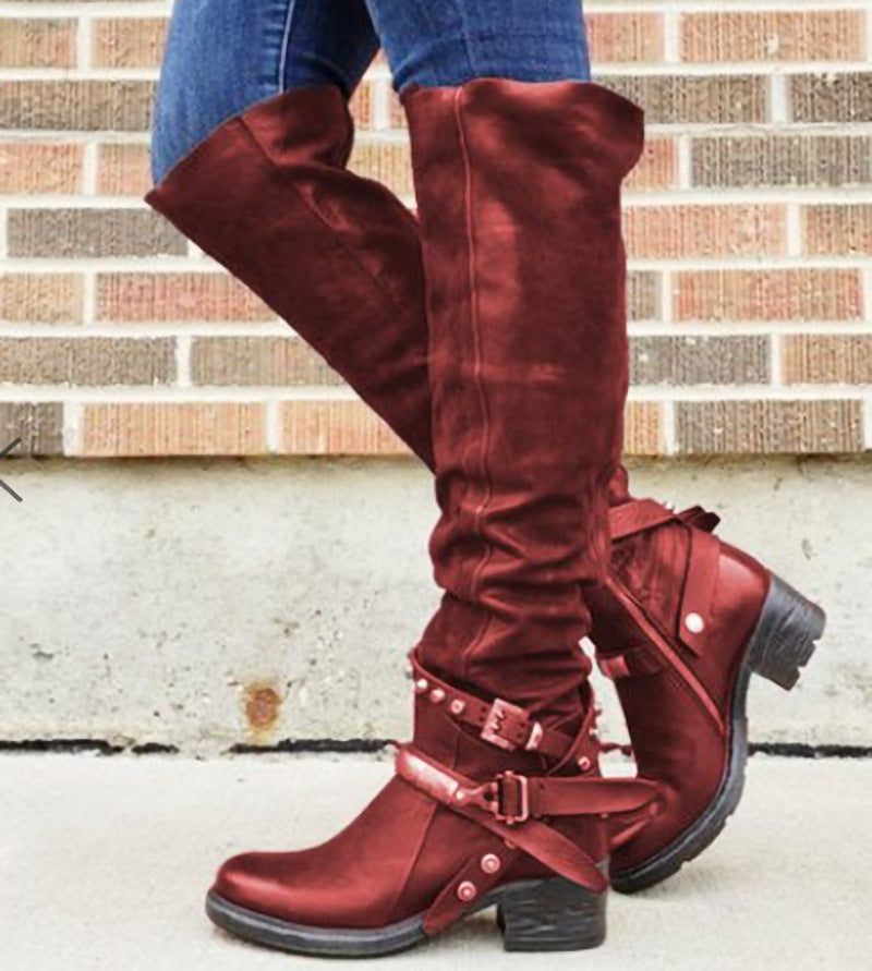 Vintage inspirierte Orthopädische Stiefel