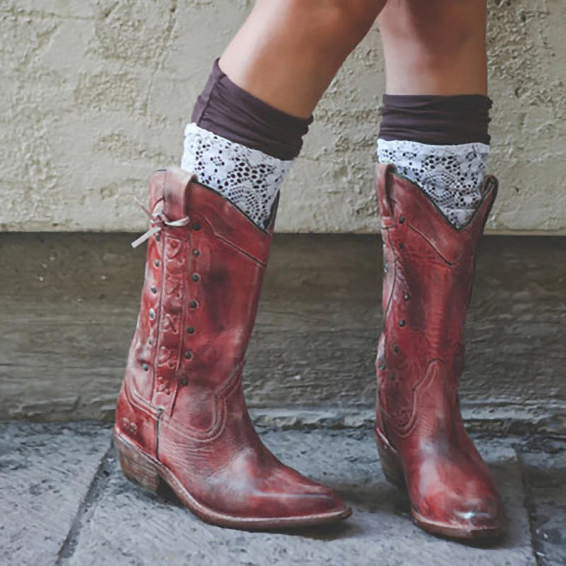 Klassische Orthopädische Stiefel mit zeitlosem Stil