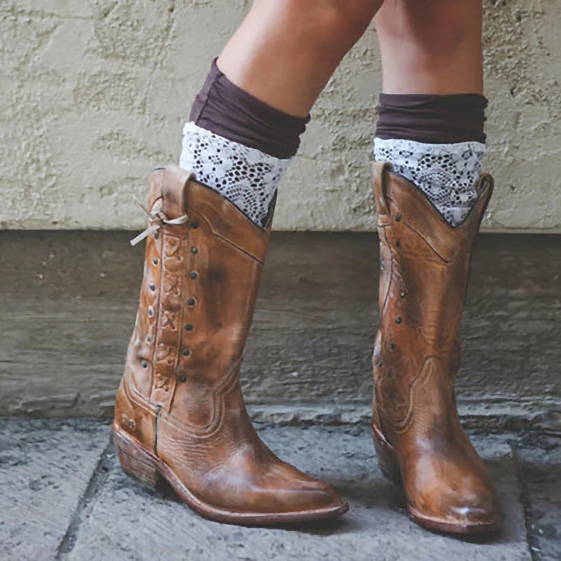Klassische Orthopädische Stiefel mit zeitlosem Stil