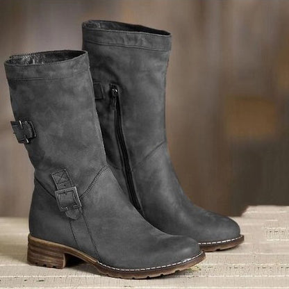 Vintage inspirierte Orthopädische Stiefel