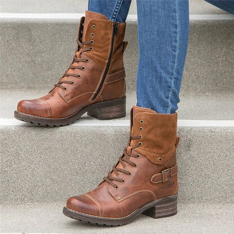 Anmutige Orthopädische Stiefel für modernen Look