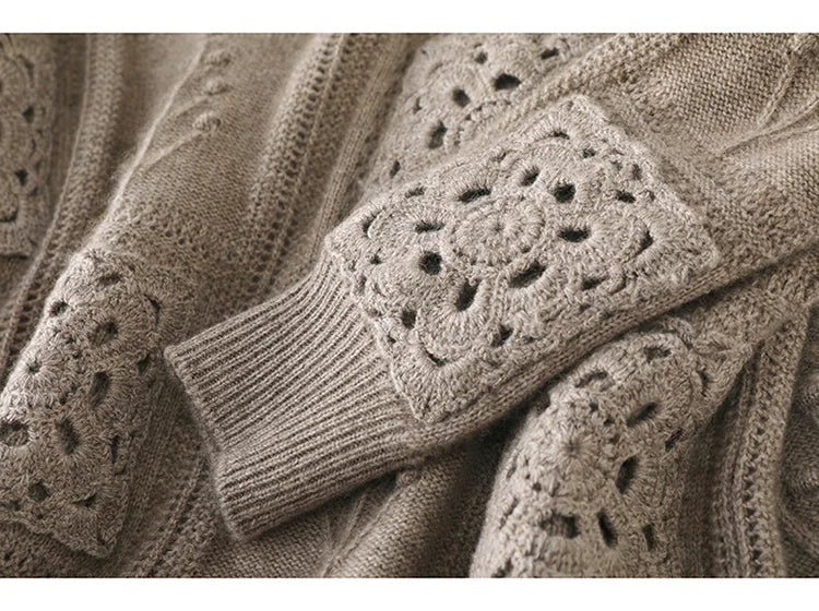 Zeitloser Vintage-Stil Pullover