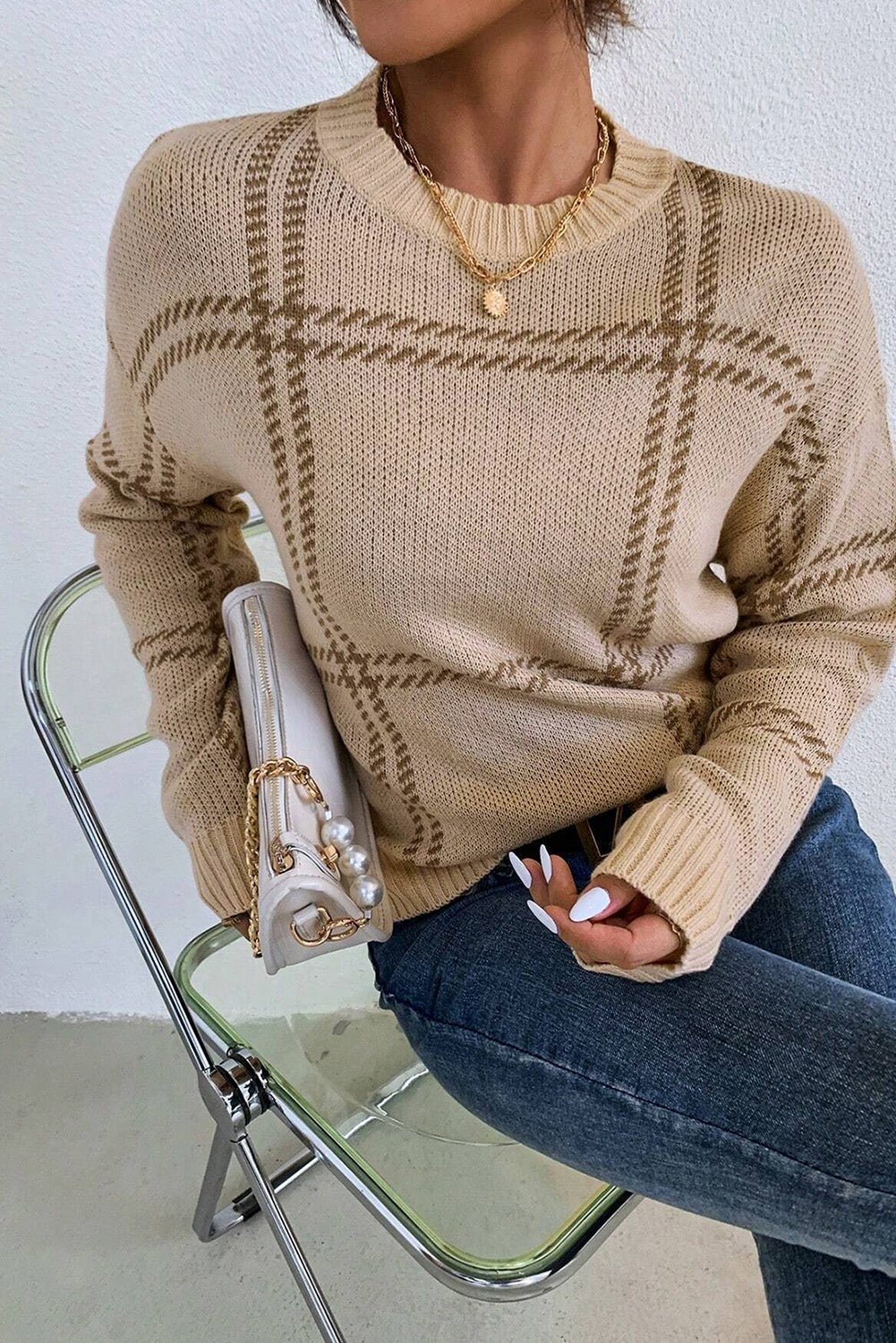 Anmutig gestaltete Pullover
