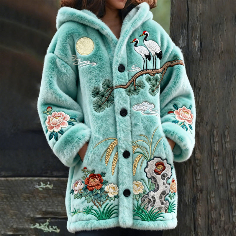 Klassische Vintage Strickjacke