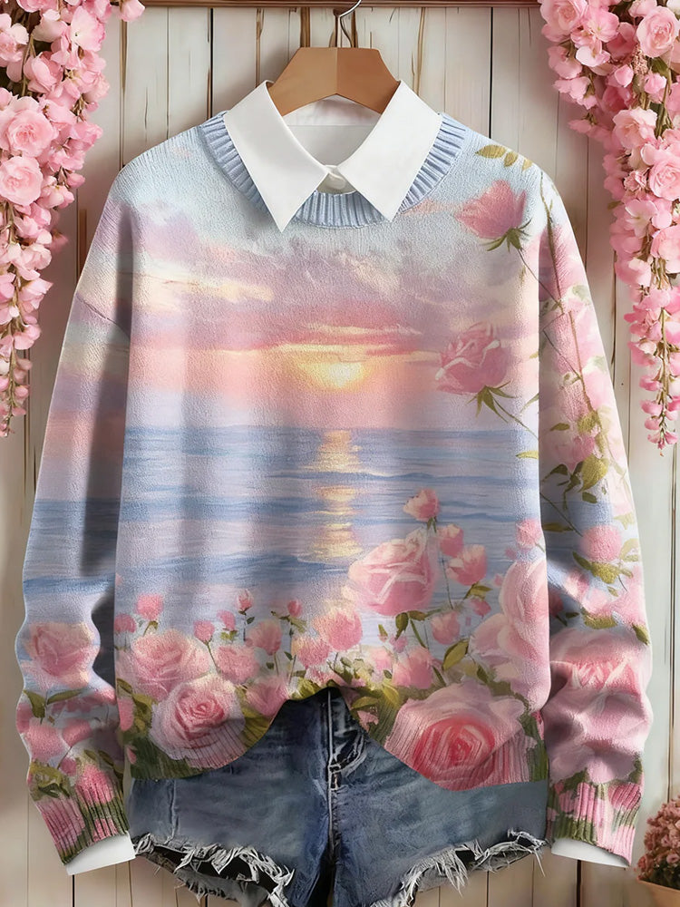 Zeitloser Vintage-Stil Pullover