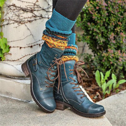 Anmutige Orthopädische Stiefel für modernen Look