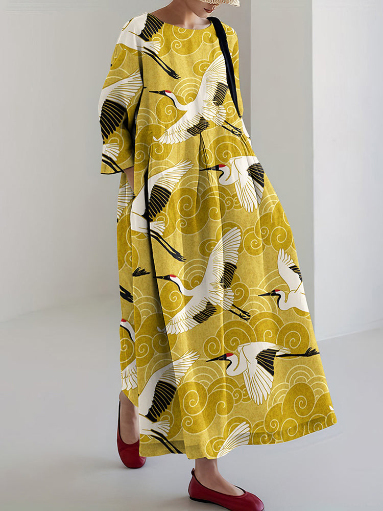 Klassisch gestaltete Kleid