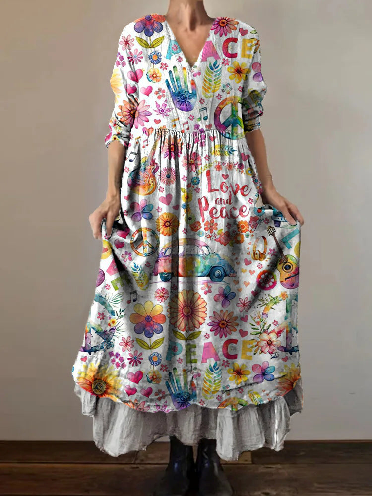 Klassisch gestaltete Kleid