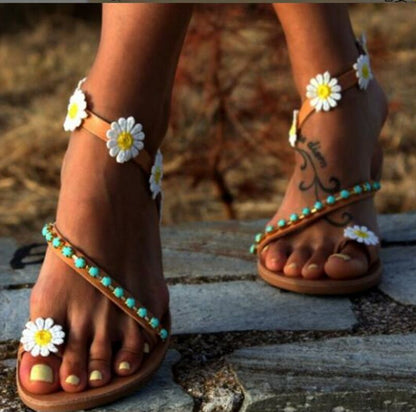 Vintage inspirierte Orthopädische Sandalen