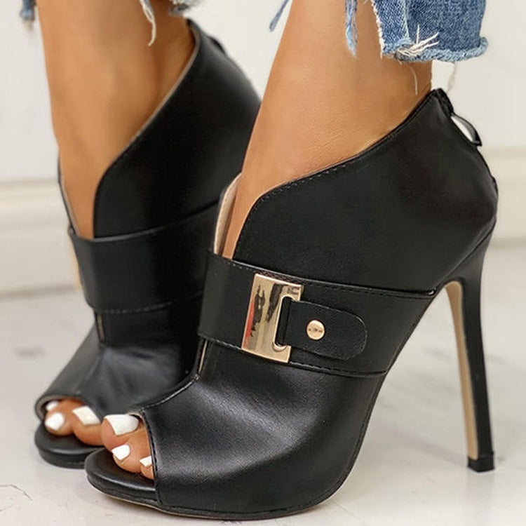 Klassische Orthopädische Sandalen mit zeitlosem Stil
