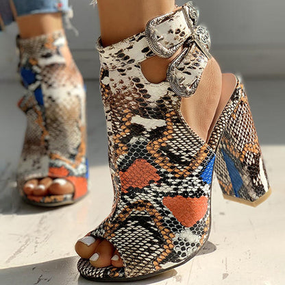 Vintage inspirierte Orthopädische Sandalen