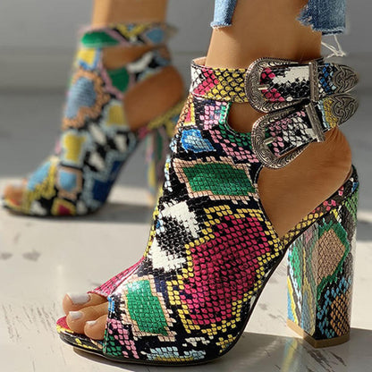 Vintage inspirierte Orthopädische Sandalen