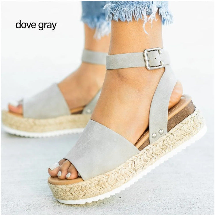 Vintage inspirierte Orthopädische Sandalen