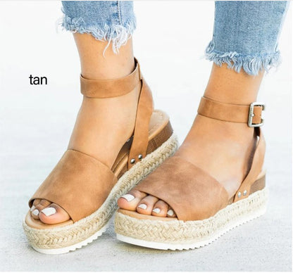 Vintage inspirierte Orthopädische Sandalen