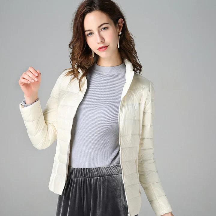 Anmutig gestaltete Jacke