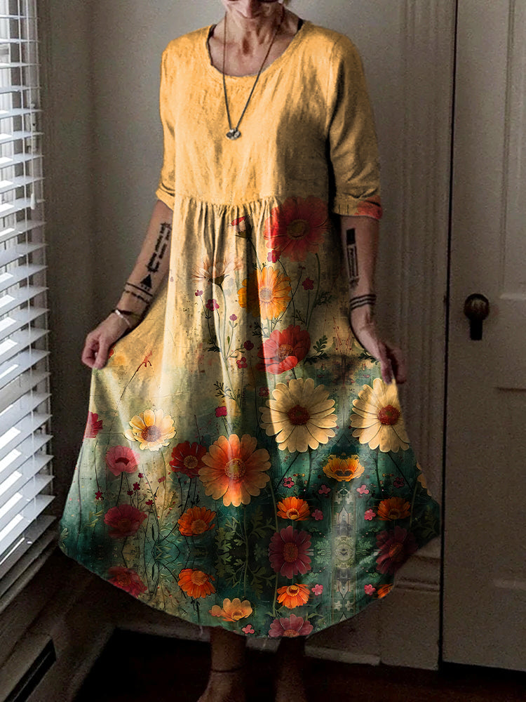 Anmutig gestaltete Kleid