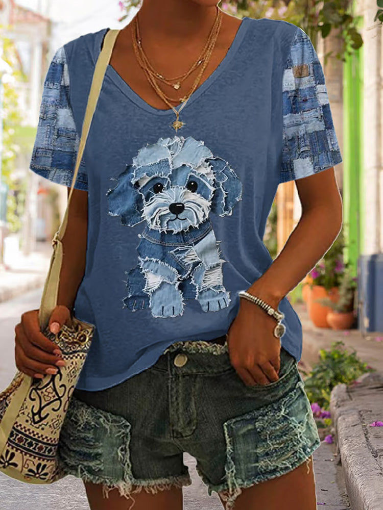 Elegant gestaltete T-Shirt