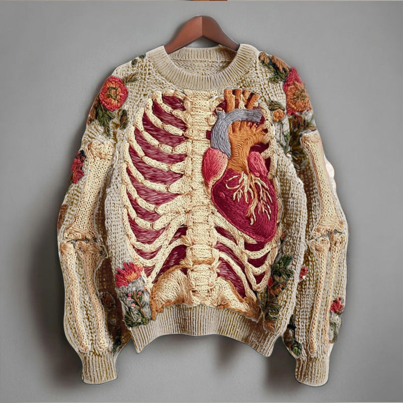 Zeitloser Vintage-Stil-Pullover