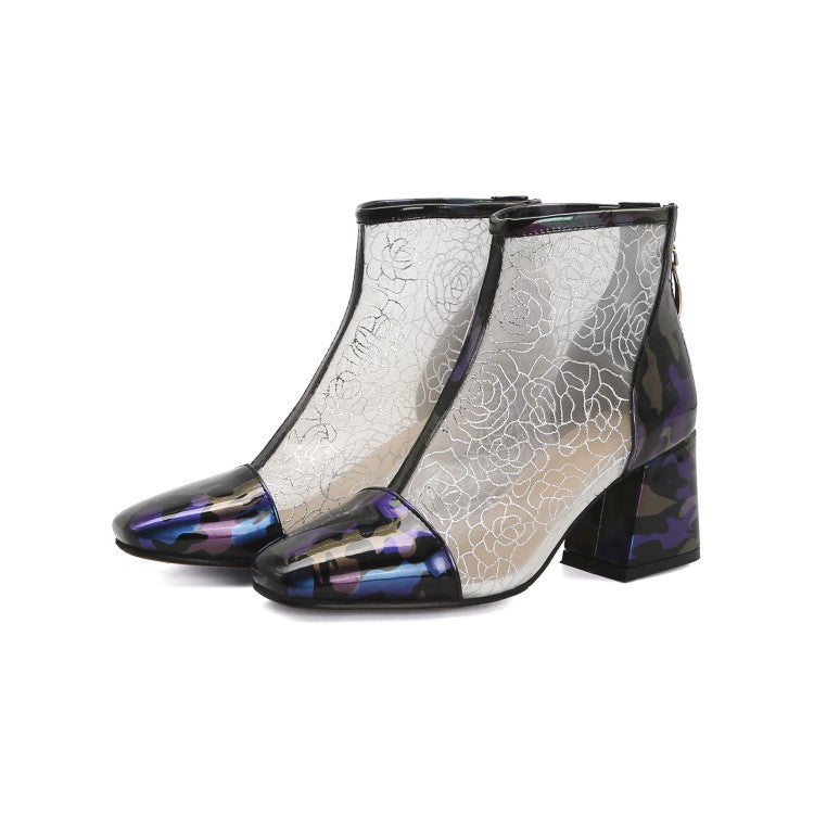 Vintage inspirierte Orthopädische Stiefel