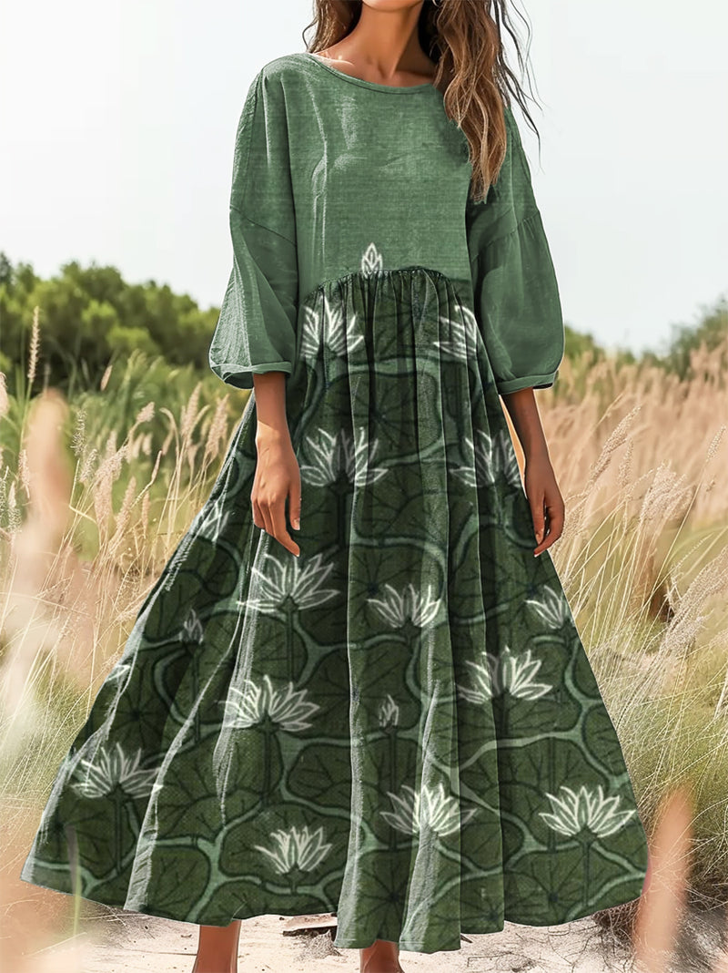 Klassische Vintage Kleid