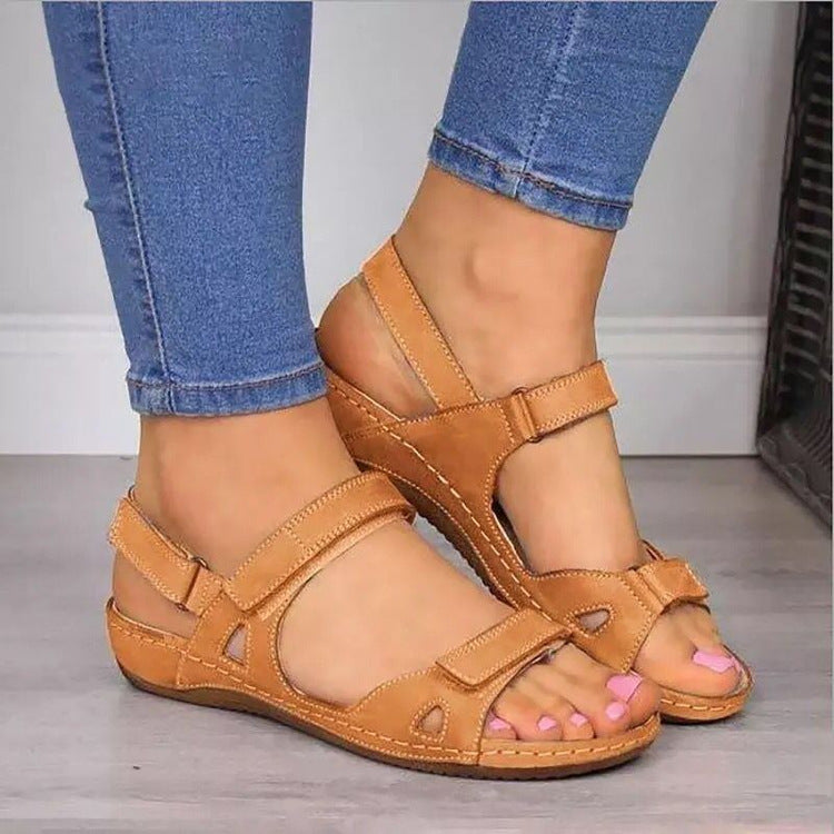 Klassische Orthopädische Sandalen mit zeitlosem Stil