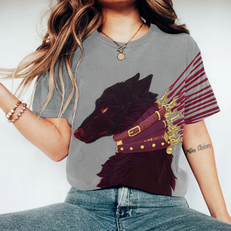 Durchdacht gestaltete T-Shirt