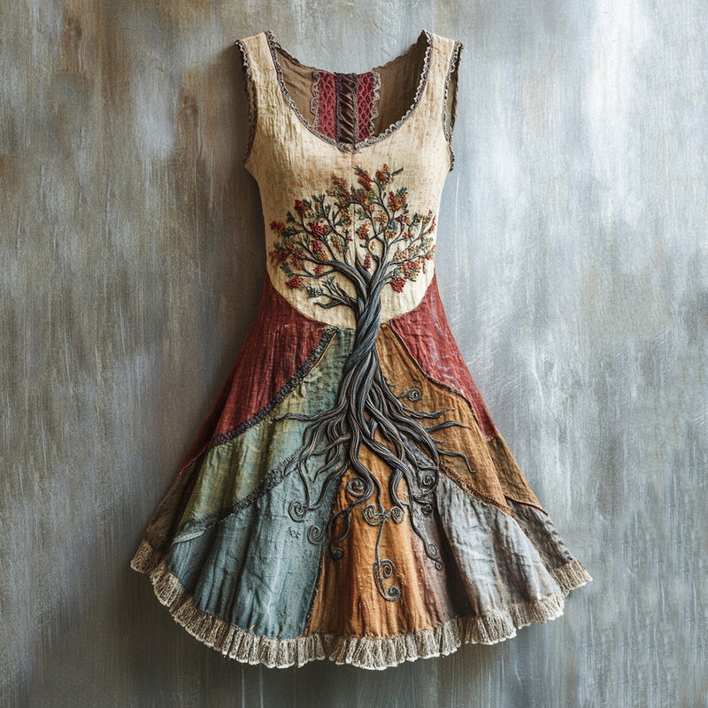 Klassische Vintage Kleid
