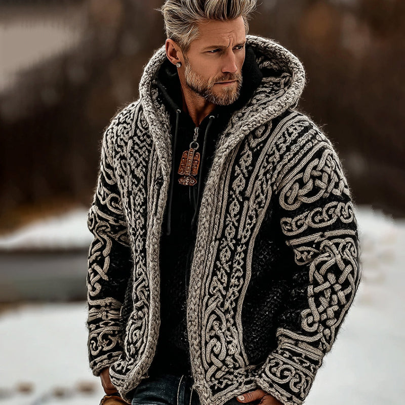 Klassische Vintage Strickjacke