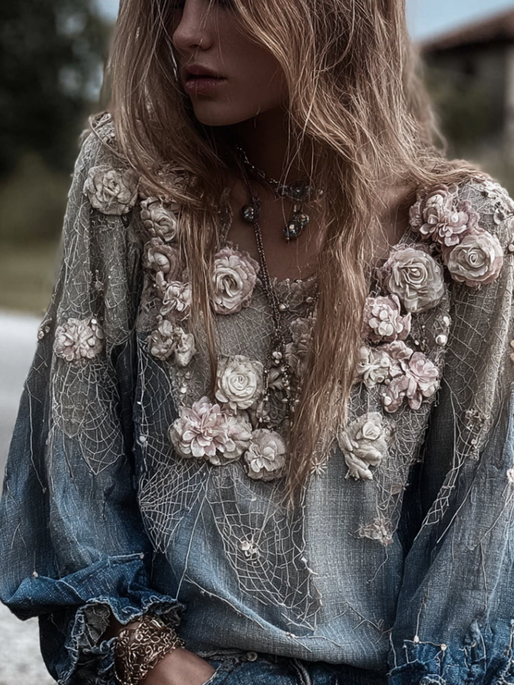 Vintage inspirierte Top