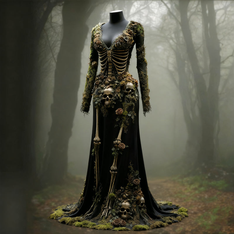 Durchdacht gestaltete Kleid