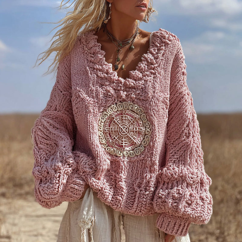 Zeitloser Vintage-Stil Pullover