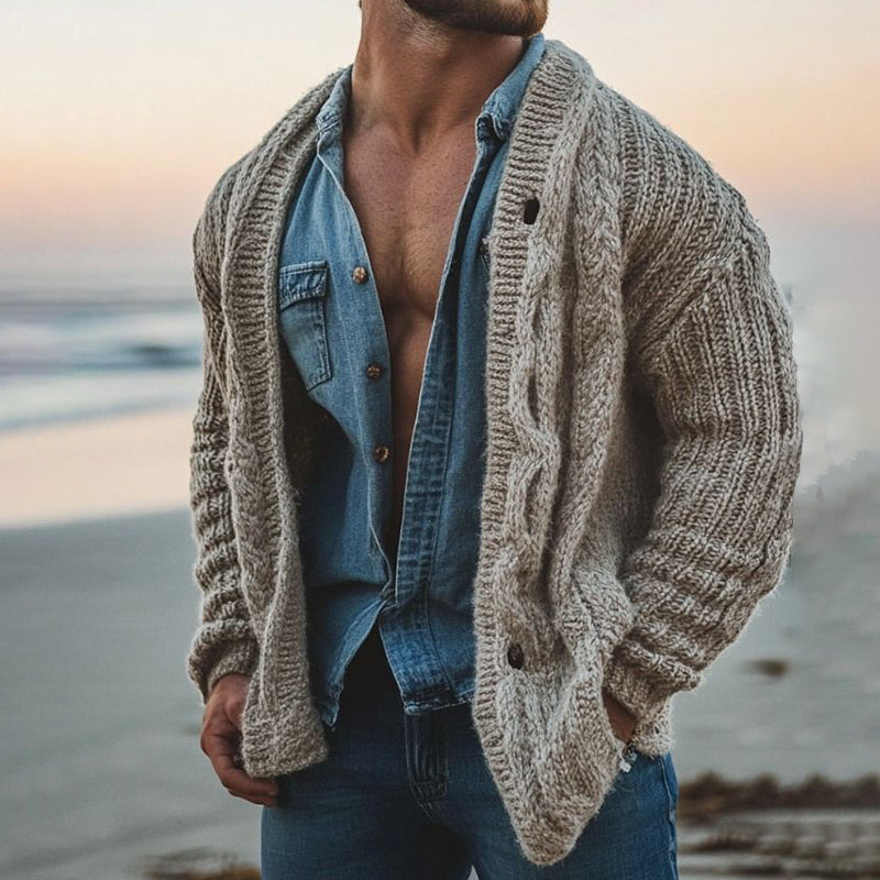 Vintage inspirierte Strickjacke