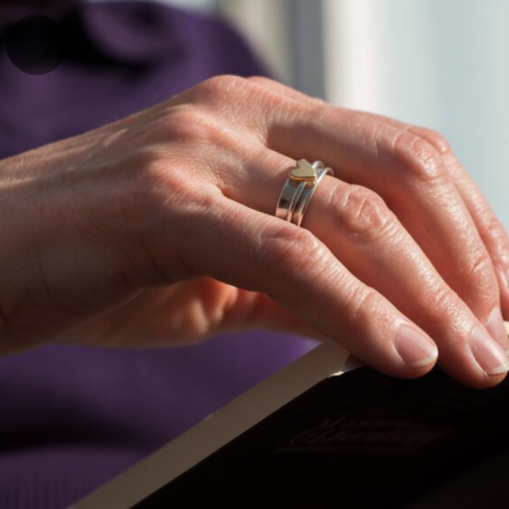 Handgefertigte Vintage Gold Ring