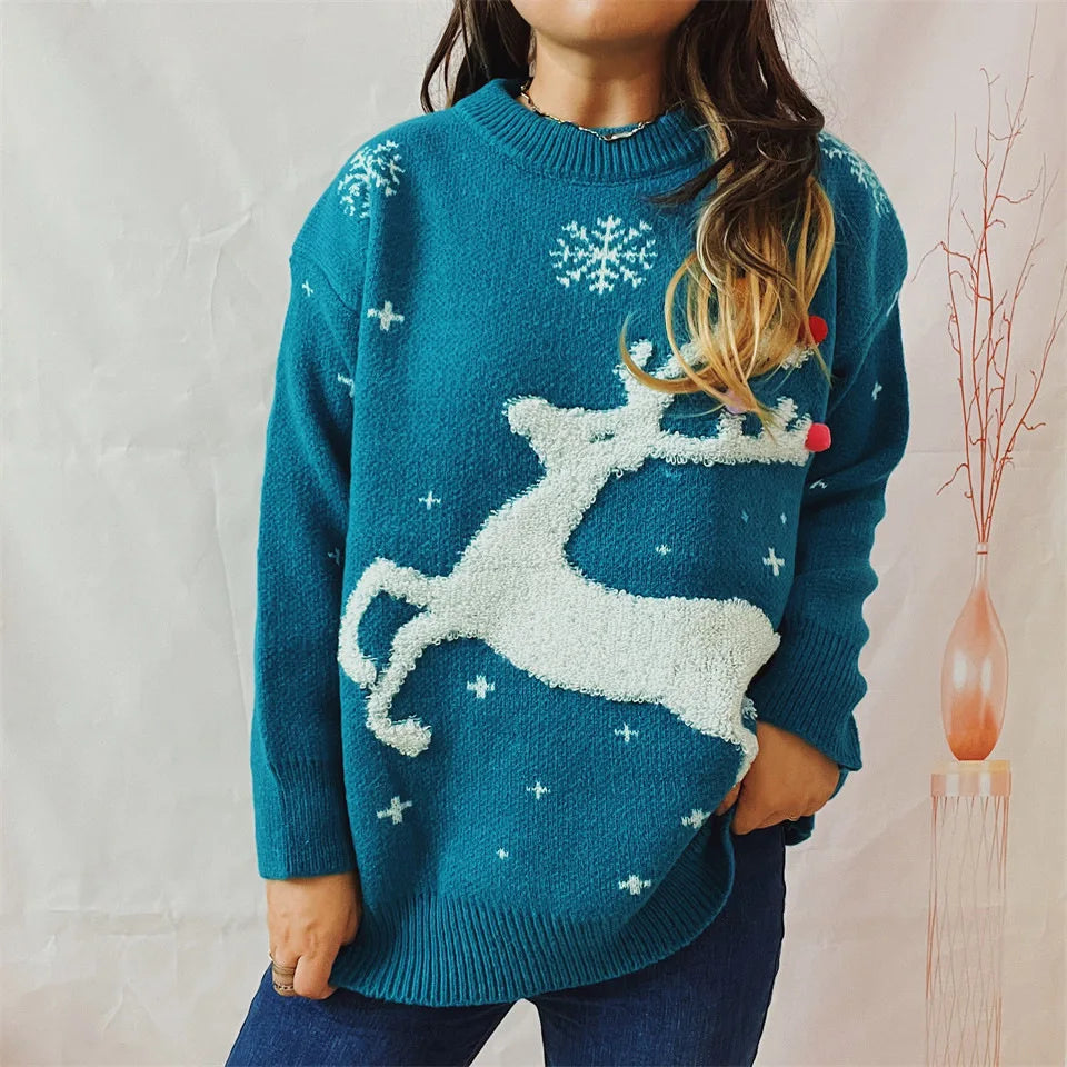 Zeitloser Vintage-Stil Pullover