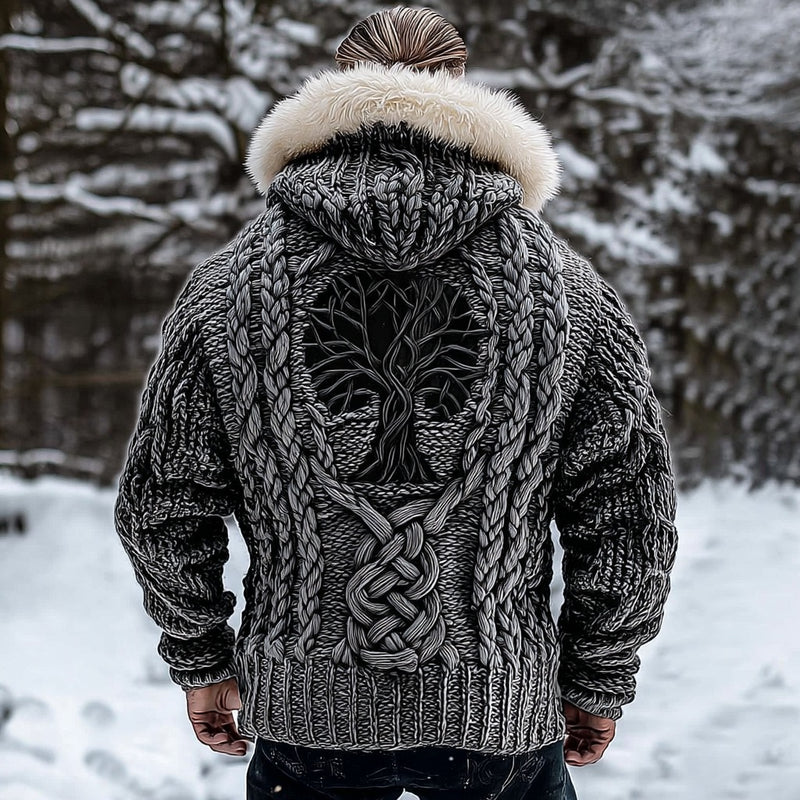 Anmutig gestaltete Strickjacke