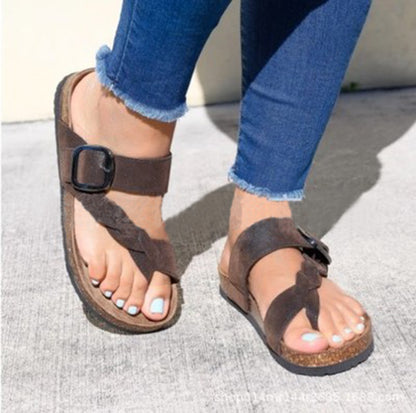 Klassische Orthopädische Sandalen mit zeitlosem Stil