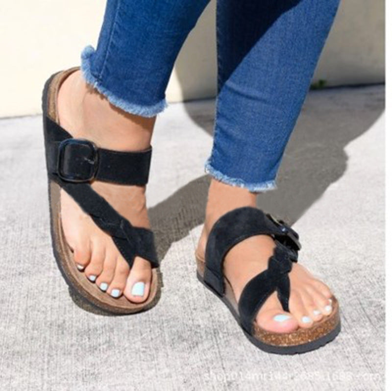 Klassische Orthopädische Sandalen mit zeitlosem Stil