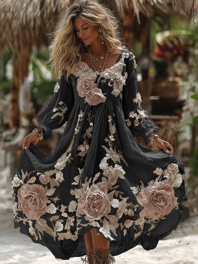 Wunderschön gefertigte Kleid