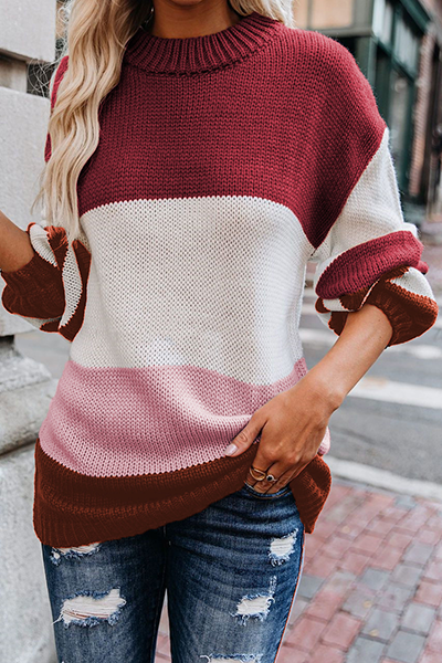 Zeitloser Vintage-Stil Pullover